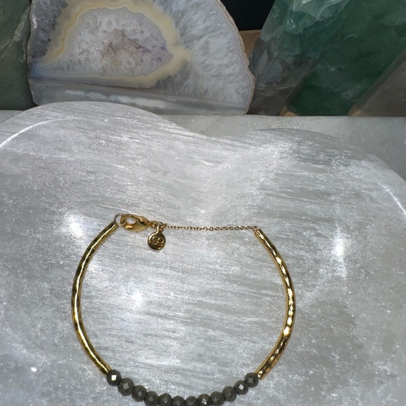 Gorjana Power Gemstone Cuff Bracelet - Picture 3 of 4